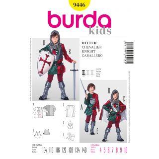 Schnittmuster - burda style - Ritter - Mittelalter - 9446