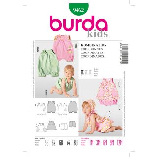 Schnittmuster - burda kids - Kombination - 9462