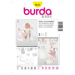 Schnittmuster - burda style - Baby Accessoires - 9635