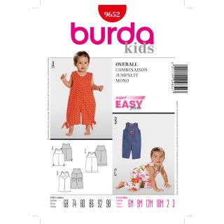 Schnittmuster - burda kids - Overall - 9652