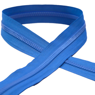AY - Profil- Reißverschluß - 5 mm - Meterware - blau 