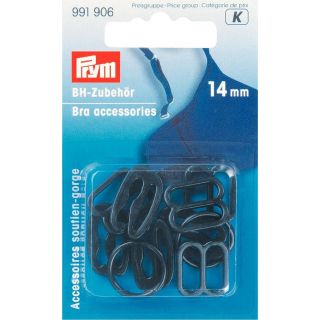 Prym - BH-Zubehör - 14 mm - schwarz