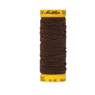 Elastikfaden - 10 m - 1048 - braun