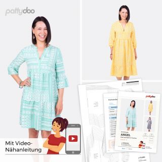 Schnittmuster - pattydoo - Angel - Damenkleid &amp; Tunika 