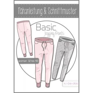 Schnittmuster - ki - ba - doo - Basic - Jogging - Pants - Woman