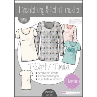 Schnittmuster - ki - ba - doo - Basic - T-Shirt und Tunika - Woman