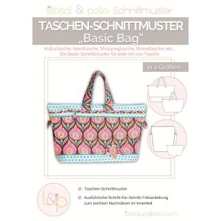 Schnittmuster - Lillesol &amp; Pelle - Basic Bag