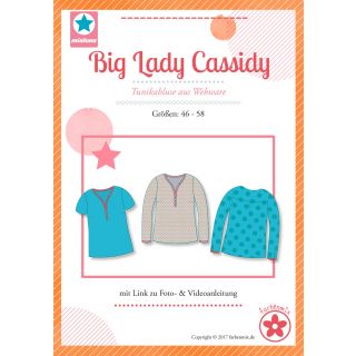 Schnittmuster - Farbenmix - Big Lady Cassidy - Plus-Size-Damen-Tunikabluse aus Webware