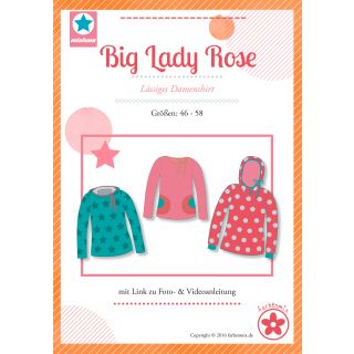 Schnittmuster - Farbenmix - Big Lady Rose - Lässiges Plus-Size-Damenshirt