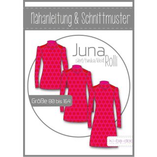 Schnittmuster - ki - ba - doo - Juna - Rolli - Shirt - Tunika - Kleid - Girls