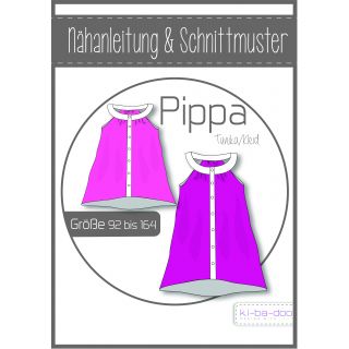 Schnittmuster - ki - ba - doo - Pippa - Tunika - Kleid mit Rundpasse - Girls