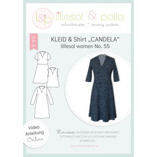 Schnittmuster - Lillesol &amp; Pelle - Lillesol Women No. 55 - Kleid &amp; Shirt Candela 