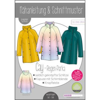 Schnittmuster - ki - ba - doo - Cay - Regenparka - Woman