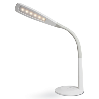PURElite Quad Spektrum LED Schreibtischlampe weiss