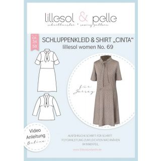 Schnittmuster - Lillesol &amp; Pelle - Lillesol Women No. 69 -  Schluppenkleid &amp; Shirt 