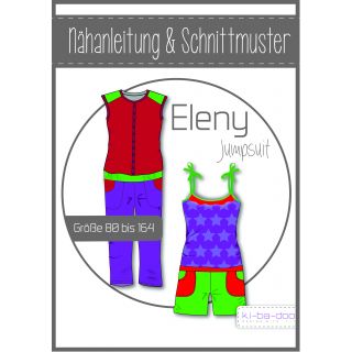 Schnittmuster - ki - ba - doo - Eleny - Jumpsuit - Girls