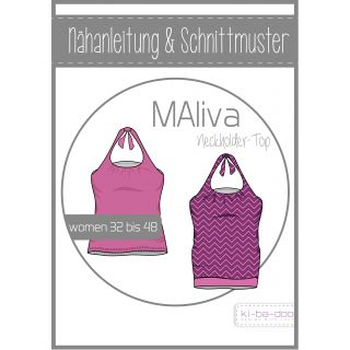 Schnittmuster - ki - ba - doo - MAliva - Neckholder - Top - Woman