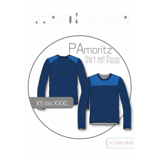 Schnittmuster - ki - ba - doo - PAmoritz - Shirt mit Passe - Man