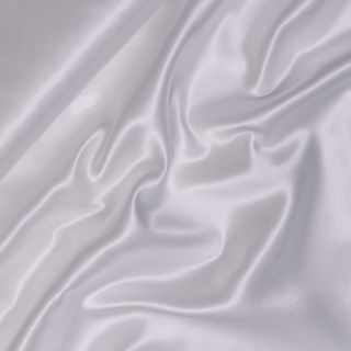 Satin Crepe - uni - weiß