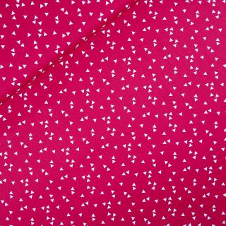 Baumwolle - Dreiecke - pink