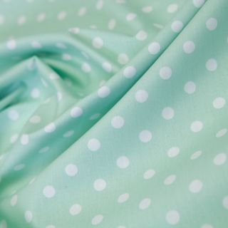 Baumwolle - Dots - mint