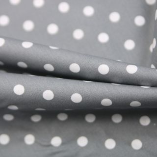 Baumwolle - Dots - grau