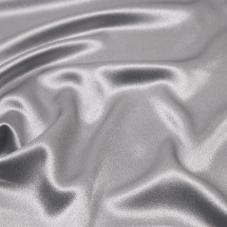 Reversible Satin - uni - silber