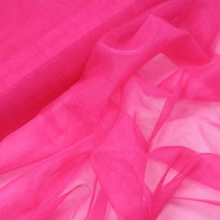 Softtüll - leicht - Glitzer - pink