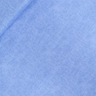 Patchwork - Baumwolle - uni - Jeans - hellblau 