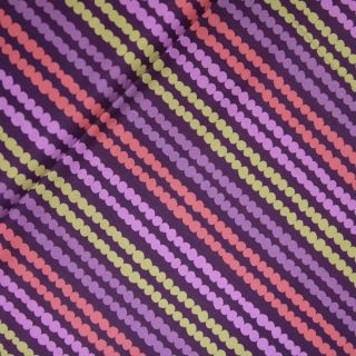 Patchwork -Baumwolle -  Growing Dot Stripes - lila