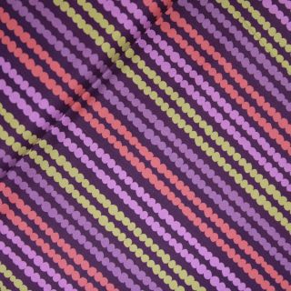 Patchwork -Baumwolle -  Growing Dot Stripes - lila
