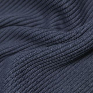 Beanie-Bündchen - uni - navy