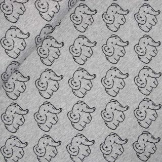 Jacquard - Baumwolle - Elephant