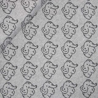 Jacquard - Baumwolle - Elephant