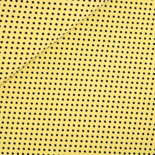 Stretch Dots - gelb-schwarz