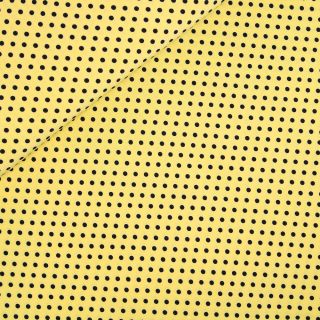 Stretch Dots - gelb-schwarz