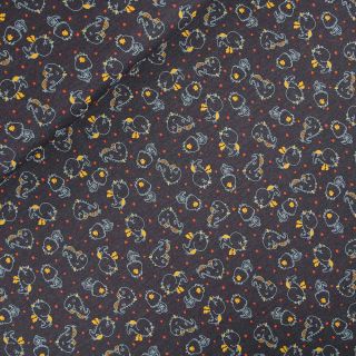 Baumwolljersey - Baby-Dinos - grau