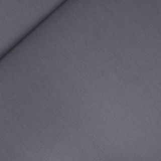 Baumwolle - Chambray -  anthrazit
