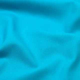 Baumwoll - Canvas - uni - aqua