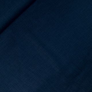 Reines Leinen - vorgewaschen - uni - blau 