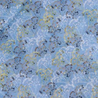Patchwork - Baumwolle - Traumgarten - blau 