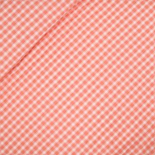 Seersucker - Karo - orange