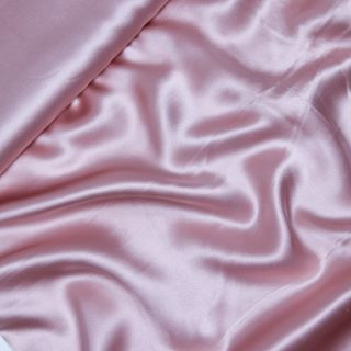 Seide - Satin - uni - rosa