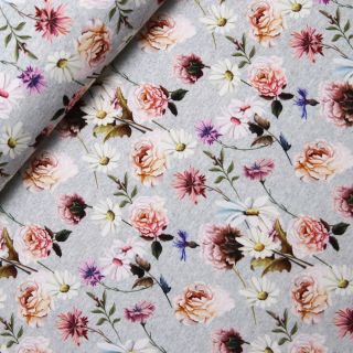 Sweatshirt - digital - Blumenwiese