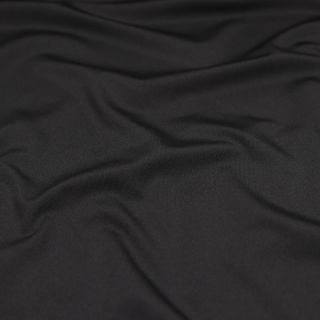 Sportjersey - uni - schwer - schwarz