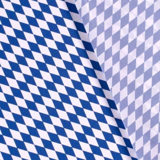 Burlington - Bayernraute - klein - weiß - blau