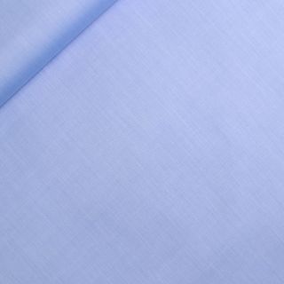 Baumwolle - Blusenstoff - SE - falsches Uni - Köper - blau meliert