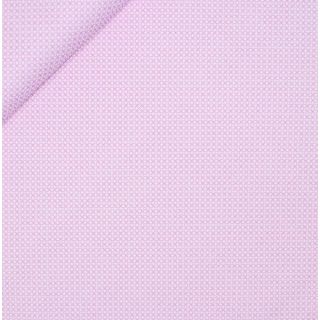 Baumwolle - Blusenstoff - SE - kleine Kacheln - rosa - weiss