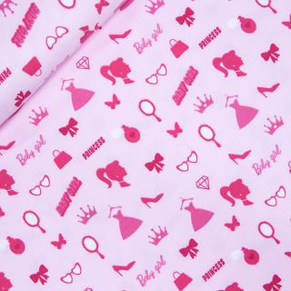 Baumwolljersey - Baby Girl - pink