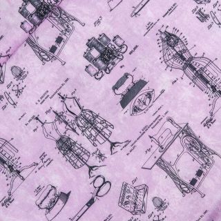 Patchwork - Baumwolle - Timeless Treasures - SEW CD3027 - rosa